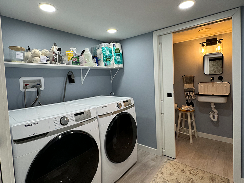 rowhome utility room